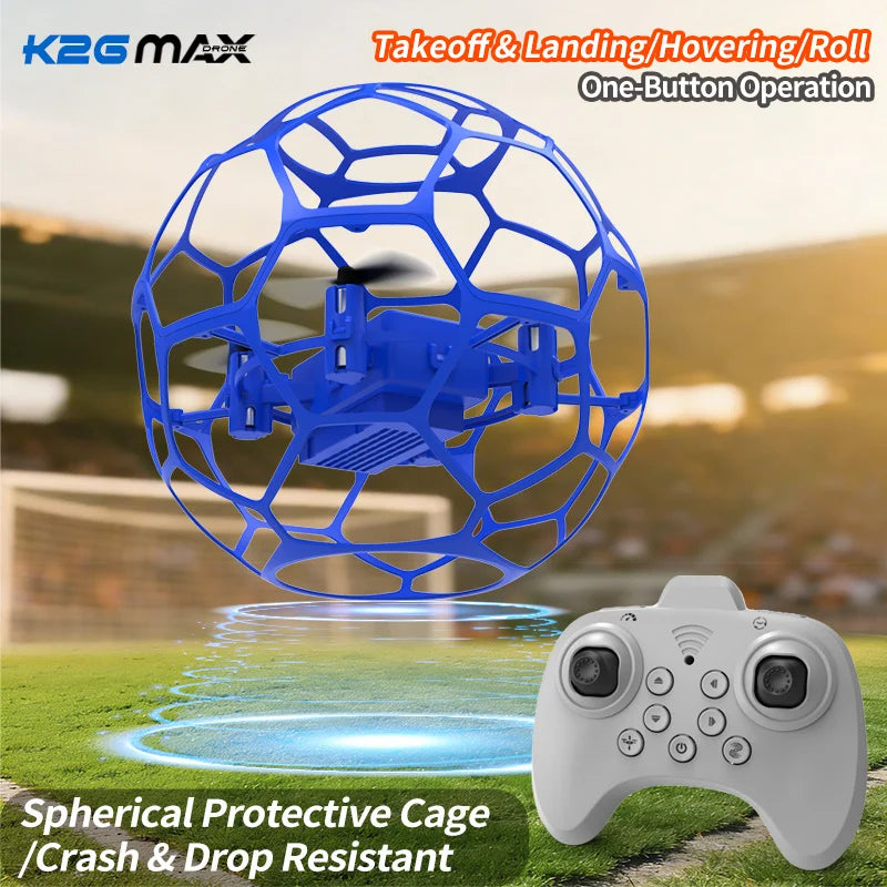 K26 2026 New Aerial Football Drone 360 ° All Inclusive Anti Fall Hand Thrown and Easy To Use Three Speed Variable Speed
