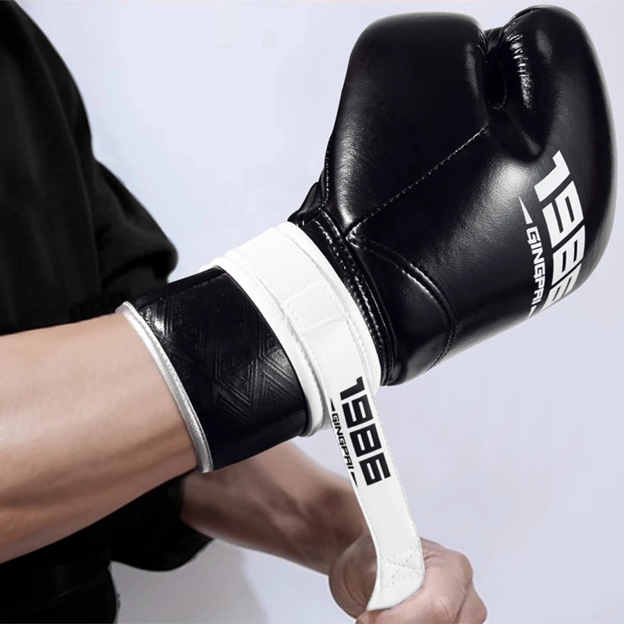 Self-adhesive Strap For Boxing Gloves Lace Up Converter Sports Martial Arts Kickboxing Adults Fixed Wrist Auxiliary Glove Lacing