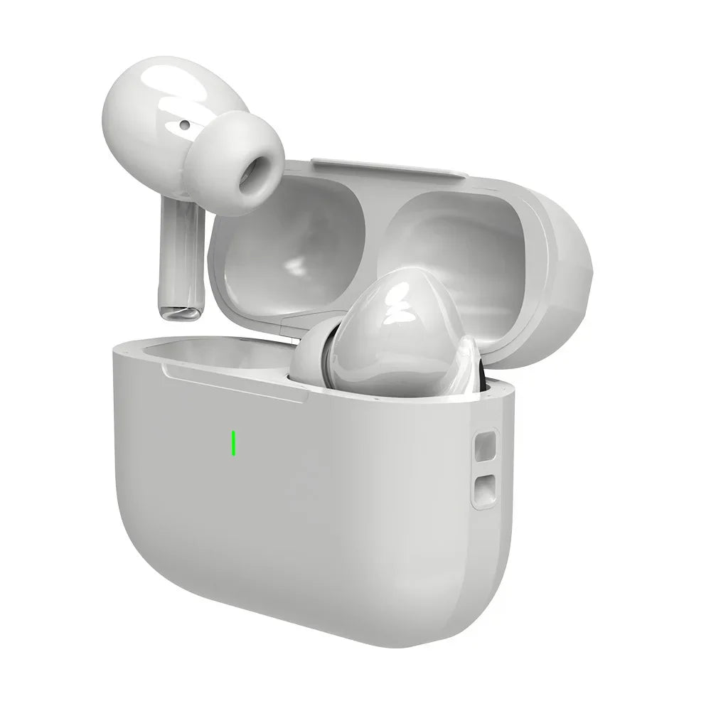 Airs pods Low Latency Noise Reduction Aluminum Display Bluetooth Earphones Stereo Sports Earphones with Microphone