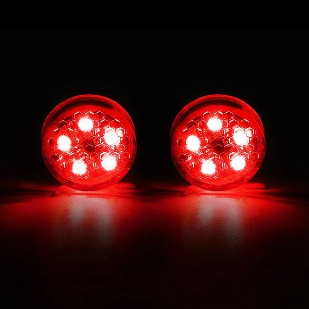 Magnetic Sensor Car Door Light Wireless LED Emergency Strobe Anti-Collision Signal Lamp for All Cars Automatic Warning Decorative Atmosphere Lamp