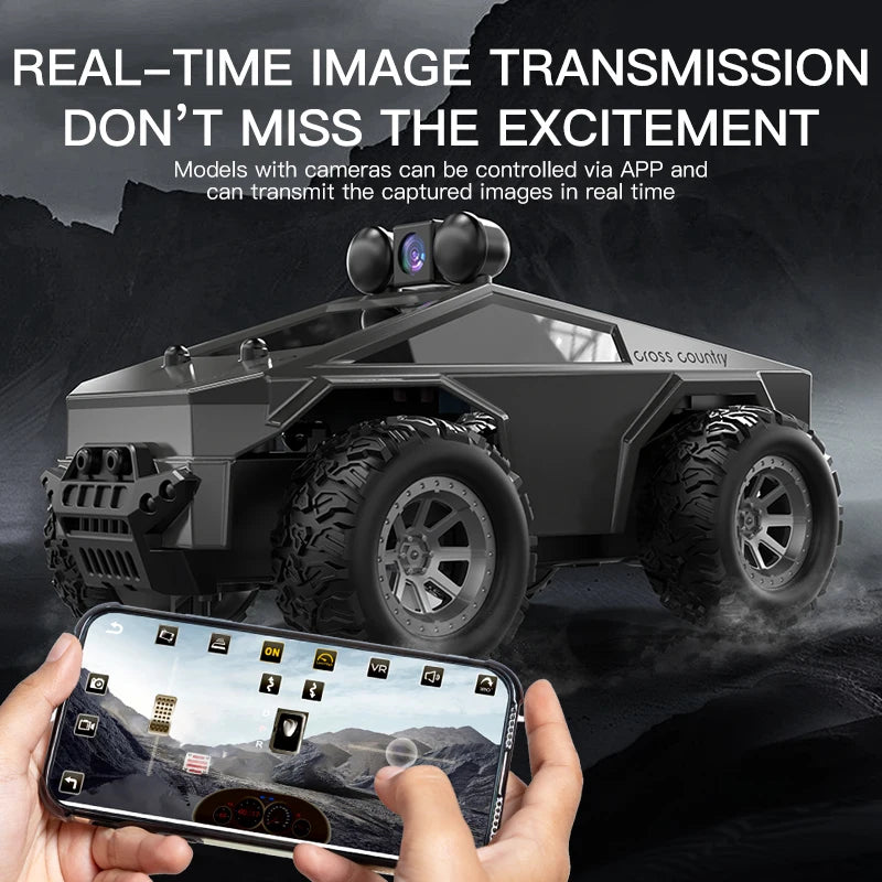 1:28 RC Car With HD Camera FPV WIFI Mini Remote Control Stunt Car With Led Lights APP Control Racing Cars Toy for Kids&Adult