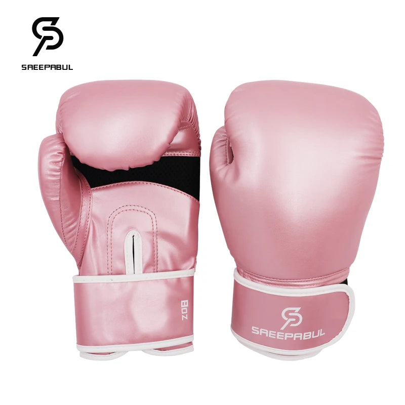 8/10/12/14/16oz Boxing Gloves Professional Adult Sanda Muay Thai Fighting Gloves Men and Women Training Sandbag Free Fight MMA