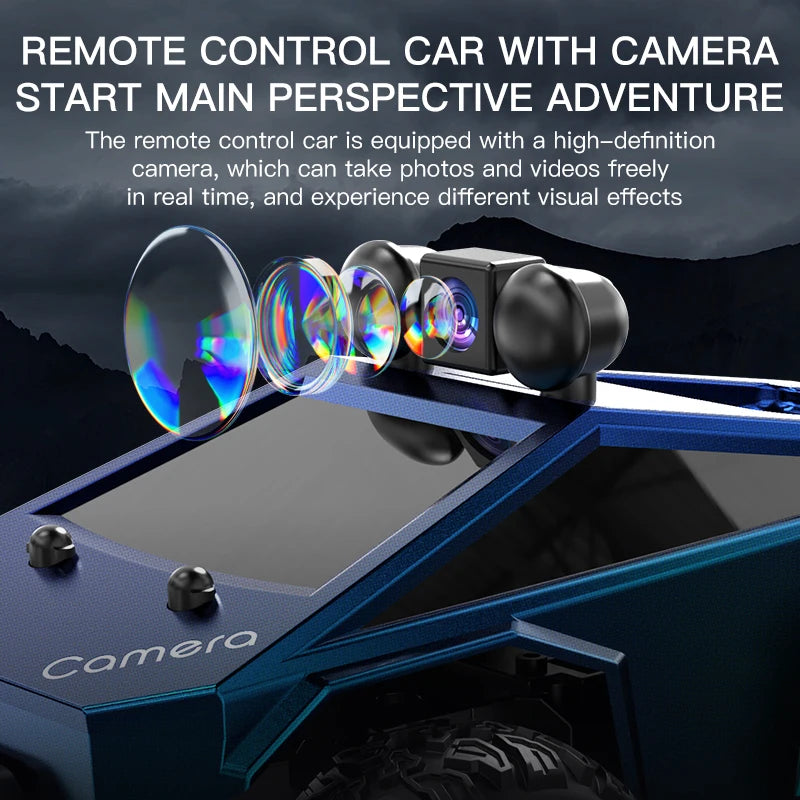 1:28 RC Car With HD Camera FPV WIFI Mini Remote Control Stunt Car With Led Lights APP Control Racing Cars Toy for Kids&Adult