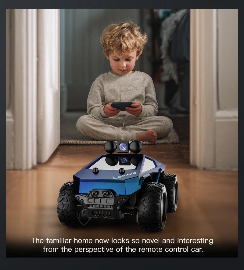 1:28 RC Car With HD Camera FPV WIFI Mini Remote Control Stunt Car With Led Lights APP Control Racing Cars Toy for Kids&Adult