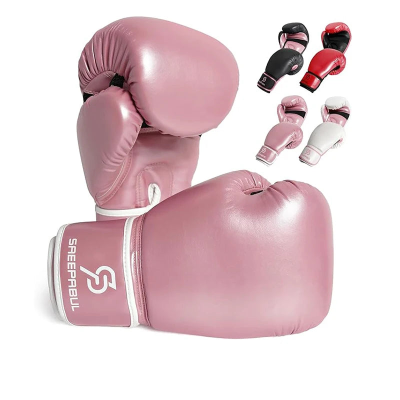 8/10/12/14/16oz Boxing Gloves Professional Adult Sanda Muay Thai Fighting Gloves Men and Women Training Sandbag Free Fight MMA