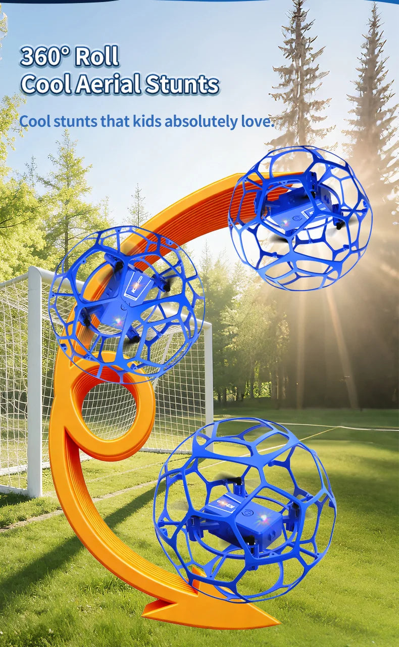 K26 2026 New Aerial Football Drone 360 ° All Inclusive Anti Fall Hand Thrown and Easy To Use Three Speed Variable Speed