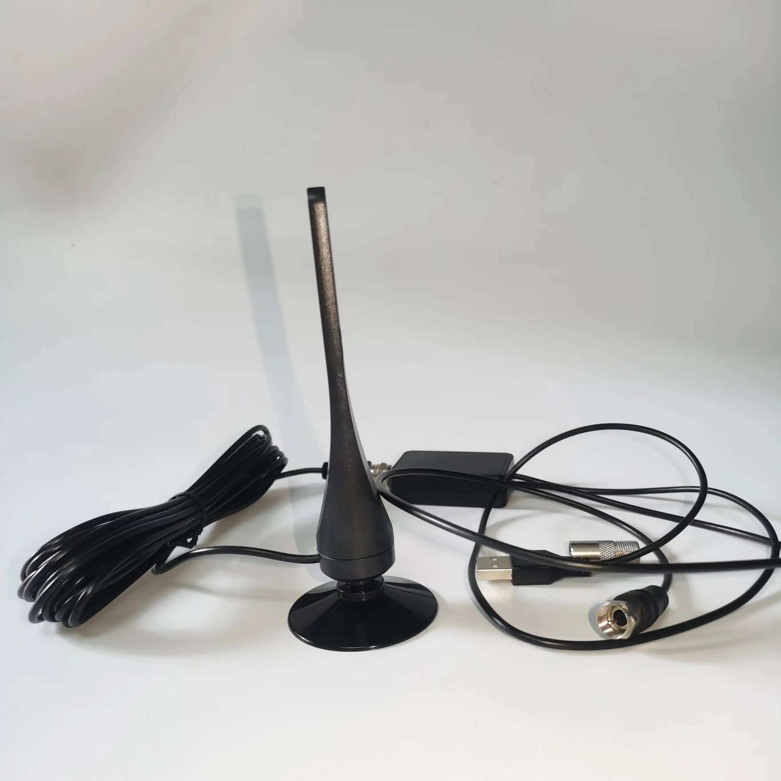 4K New Digital Tv Antenna Receiver Indoor and Outdoor High-Definition Digital Terrestrial Wave Hdtv Tv Antenna Supports Multiple National Tv Standards