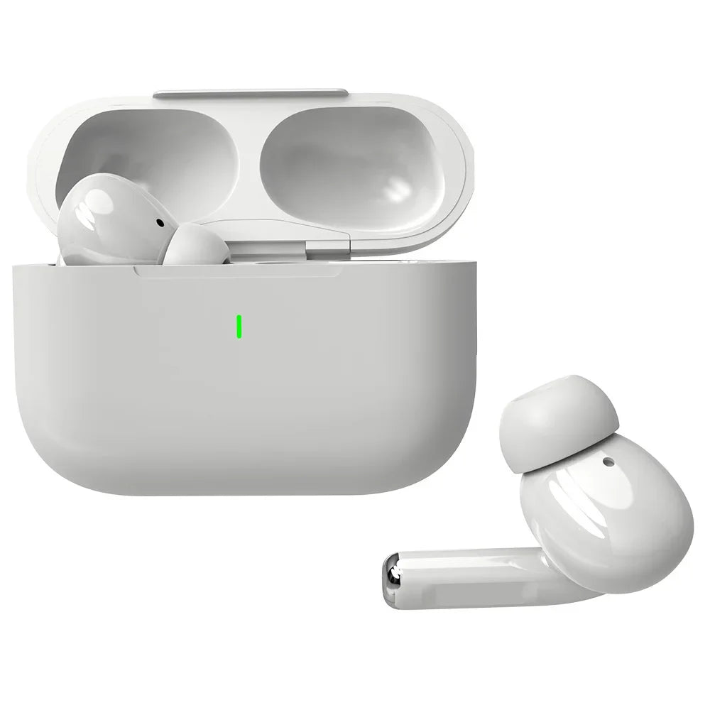 Airs pods Low Latency Noise Reduction Aluminum Display Bluetooth Earphones Stereo Sports Earphones with Microphone