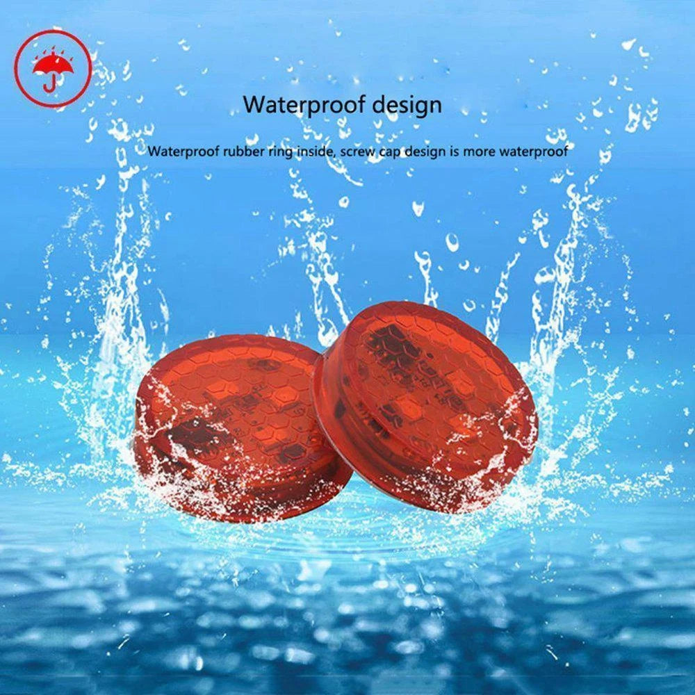 Magnetic Sensor Car Door Light Wireless LED Emergency Strobe Anti-Collision Signal Lamp for All Cars Automatic Warning Decorative Atmosphere Lamp