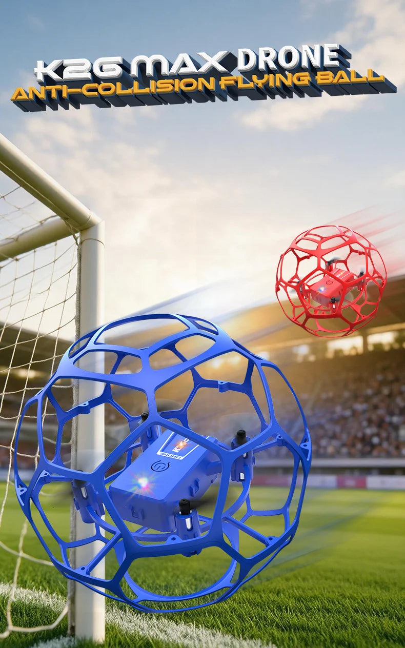K26 2026 New Aerial Football Drone 360 ° All Inclusive Anti Fall Hand Thrown and Easy To Use Three Speed Variable Speed