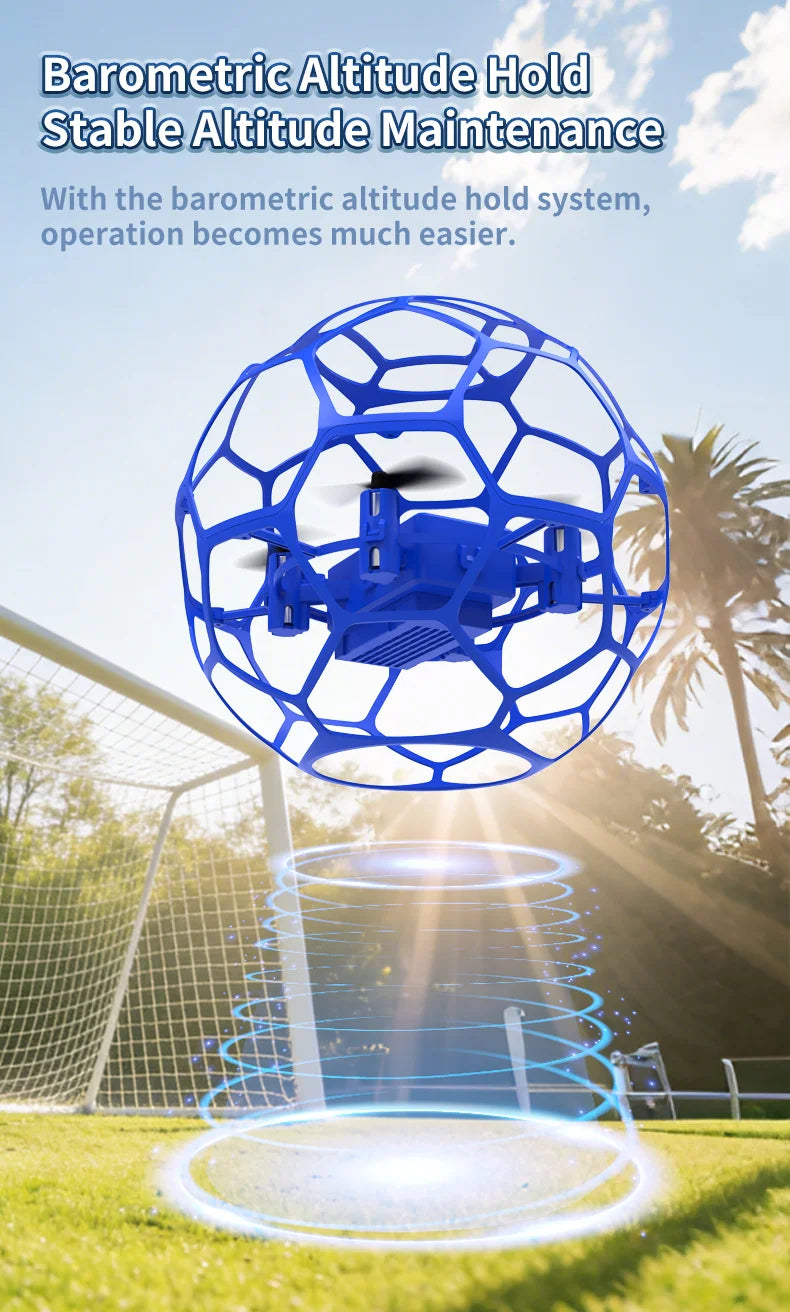 K26 2026 New Aerial Football Drone 360 ° All Inclusive Anti Fall Hand Thrown and Easy To Use Three Speed Variable Speed