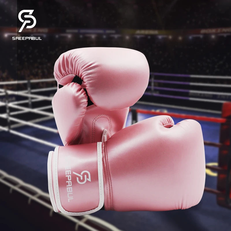 8/10/12/14/16oz Boxing Gloves Professional Adult Sanda Muay Thai Fighting Gloves Men and Women Training Sandbag Free Fight MMA
