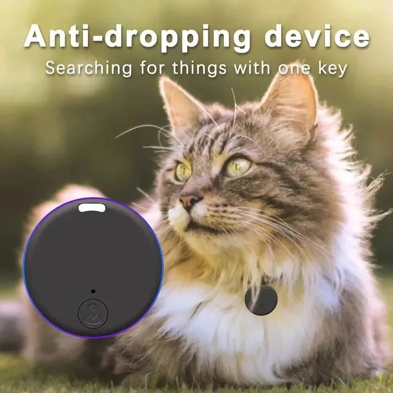 2026 GPS Bluetooth 5.0 Tracker AntiLost Device Round Pet Kids Bag Wallet Tracking Smart Finder Locator MIni