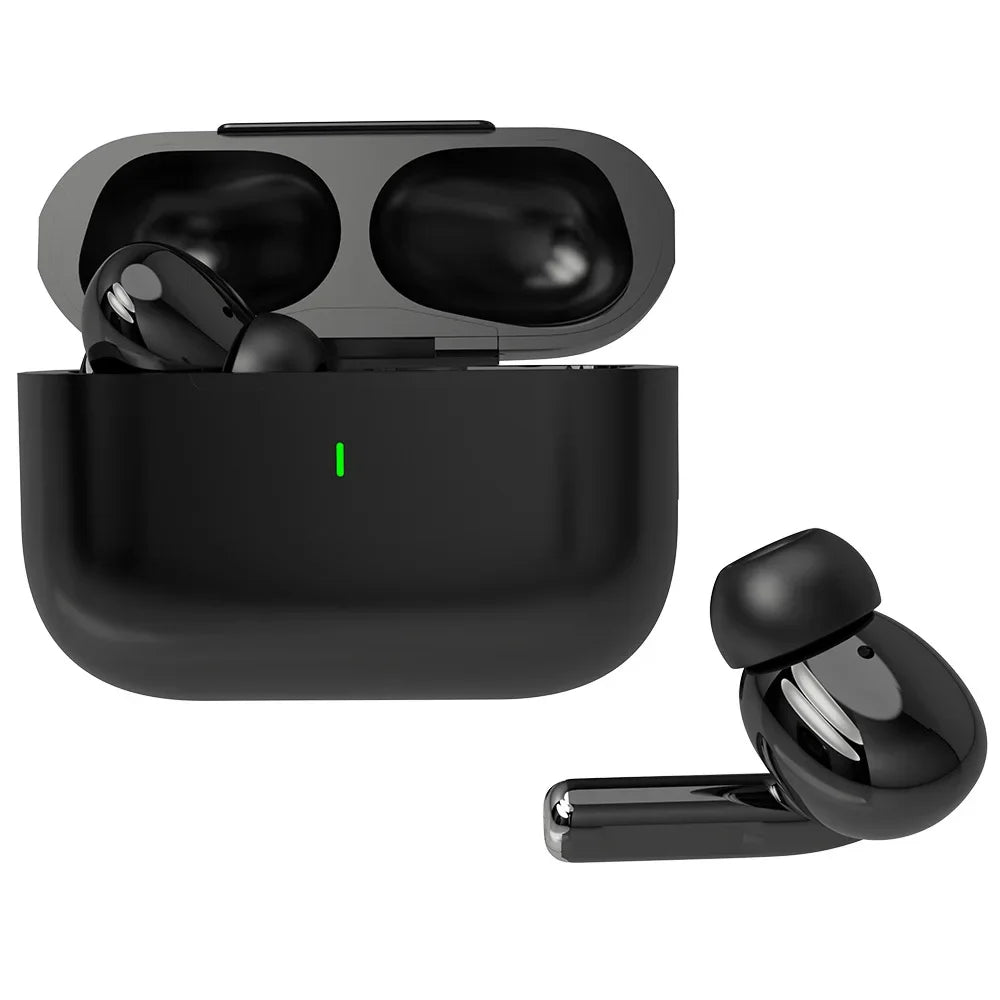 Airs pods Low Latency Noise Reduction Aluminum Display Bluetooth Earphones Stereo Sports Earphones with Microphone