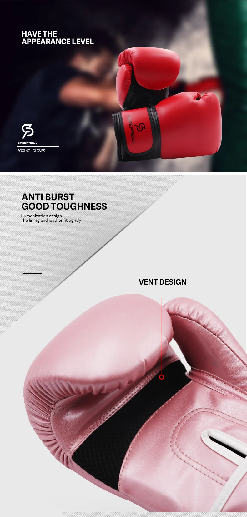8/10/12/14/16oz Boxing Gloves Professional Adult Sanda Muay Thai Fighting Gloves Men and Women Training Sandbag Free Fight MMA