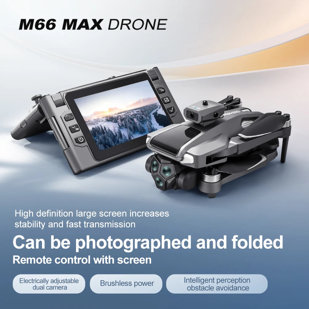 2025 New Drone with 4K Dual Camera Professional Video Drone Quadcopter 360 Intelligent Obstacle Avoidance for Gift Drone