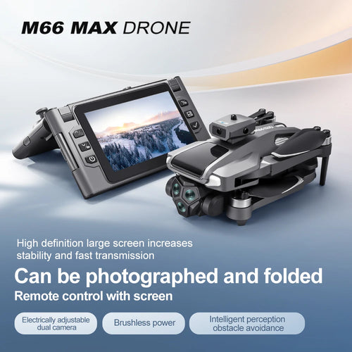 2025 New Drone with 4K Dual Camera Professional Video Drone Quadcopter 360 Intelligent Obstacle Avoidance for Gift Drone