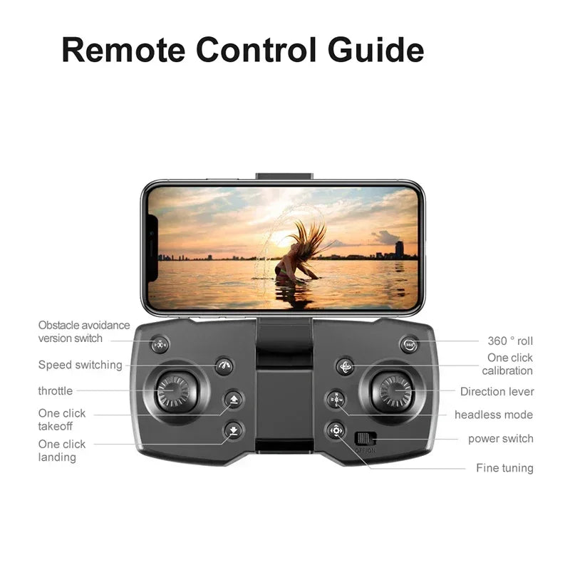 2026 New  Original V88 Drone Professional 8K HD ESC Camera Optical Flow OA Aerial Drones Wifi RC UAV Upgraded Toys Gift 2025 New