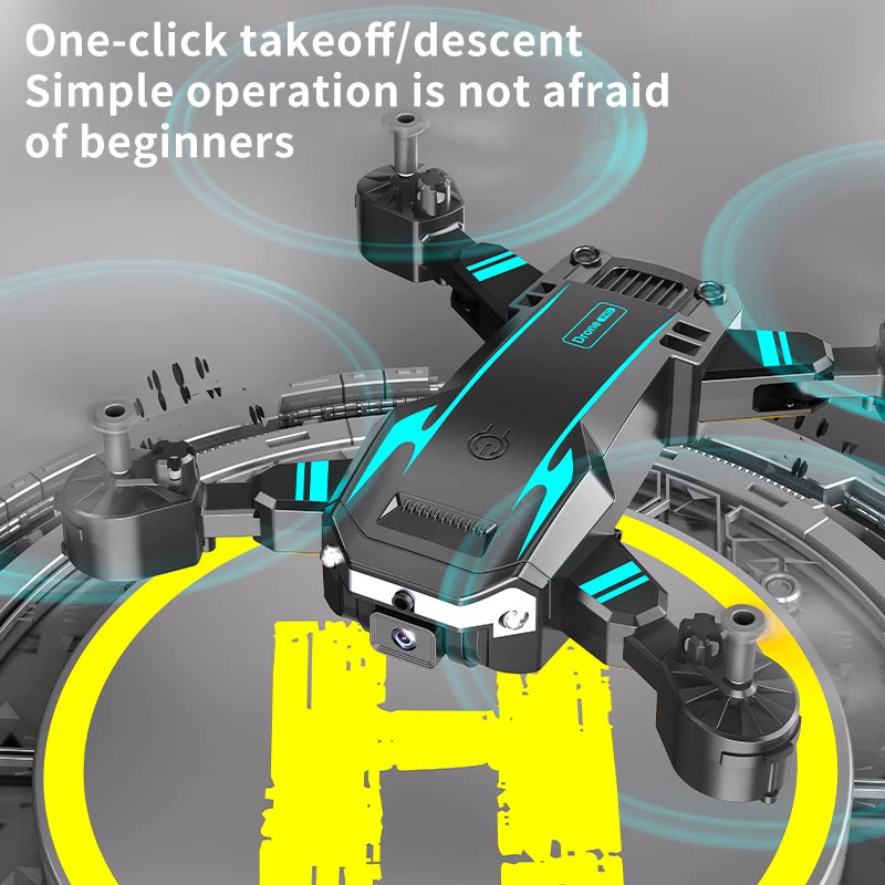 New Hot Sell S6 Drone Profesional 8k 4K HD Camera Optical Flow 5G Control Screen Obstacle Avoidance Quadcopter APRON Kid Gift