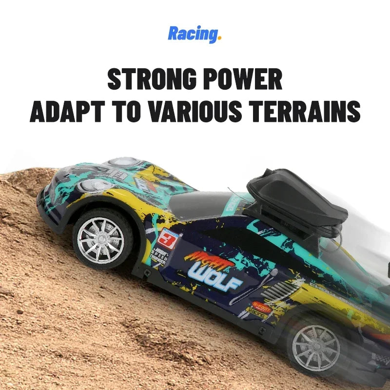 RC Racing Car With HD Camera High Speed FPV 2.4G Remote Control Photography Vehicle PVC Shell RC Vehicle for Kid With Live Video