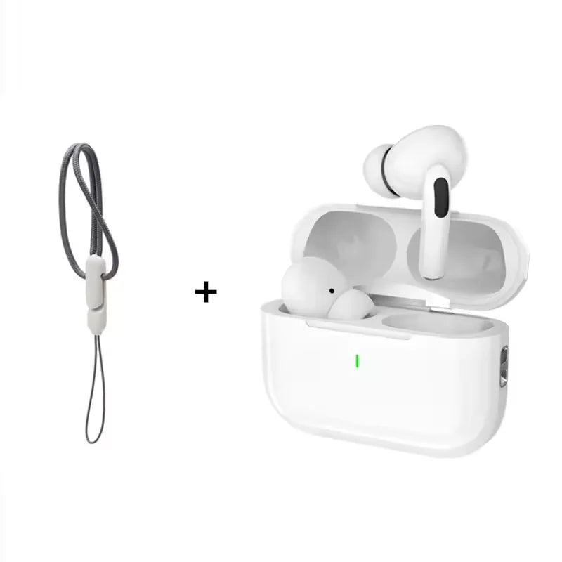 Airs pods Low Latency Noise Reduction Aluminum Display Bluetooth Earphones Stereo Sports Earphones with Microphone