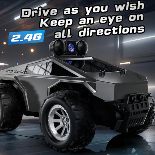 1:28 RC Car With HD Camera FPV WIFI Mini Remote Control Stunt Car With Led Lights APP Control Racing Cars Toy for Kids&Adult