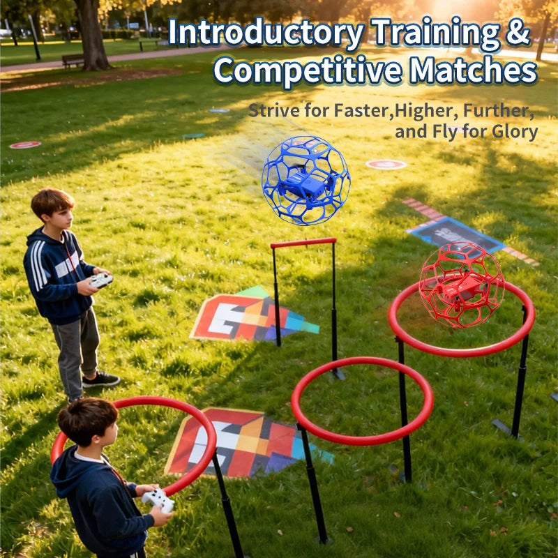 K26 2026 New Aerial Football Drone 360 ° All Inclusive Anti Fall Hand Thrown and Easy To Use Three Speed Variable Speed