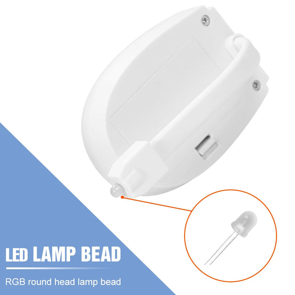 LED Toilet Lamp Smart 7 Colors 3 Modes PIR Motion Sensor Nightlight Waterproof Toilet Bowl Seat Backlight WC Atmosphere Lighting
