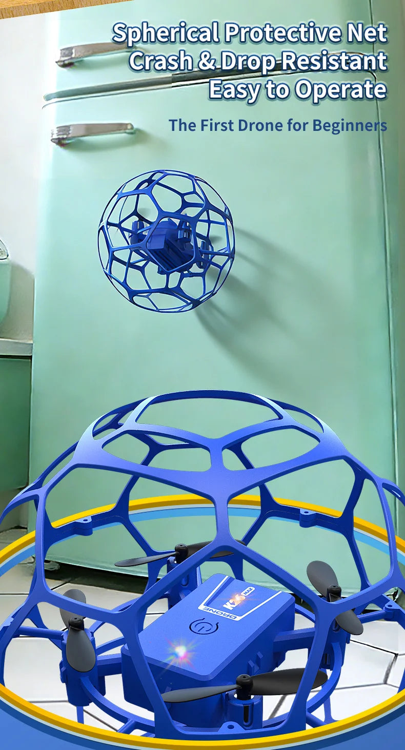K26 2026 New Aerial Football Drone 360 ° All Inclusive Anti Fall Hand Thrown and Easy To Use Three Speed Variable Speed